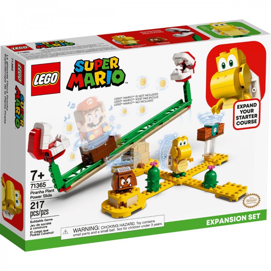 LEGO Super Mario Piranha Plant Power Slide
