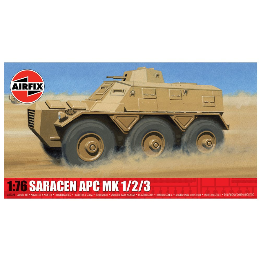 Airfix Model Kit 1:76 Saracen APC Mk 1-2-3