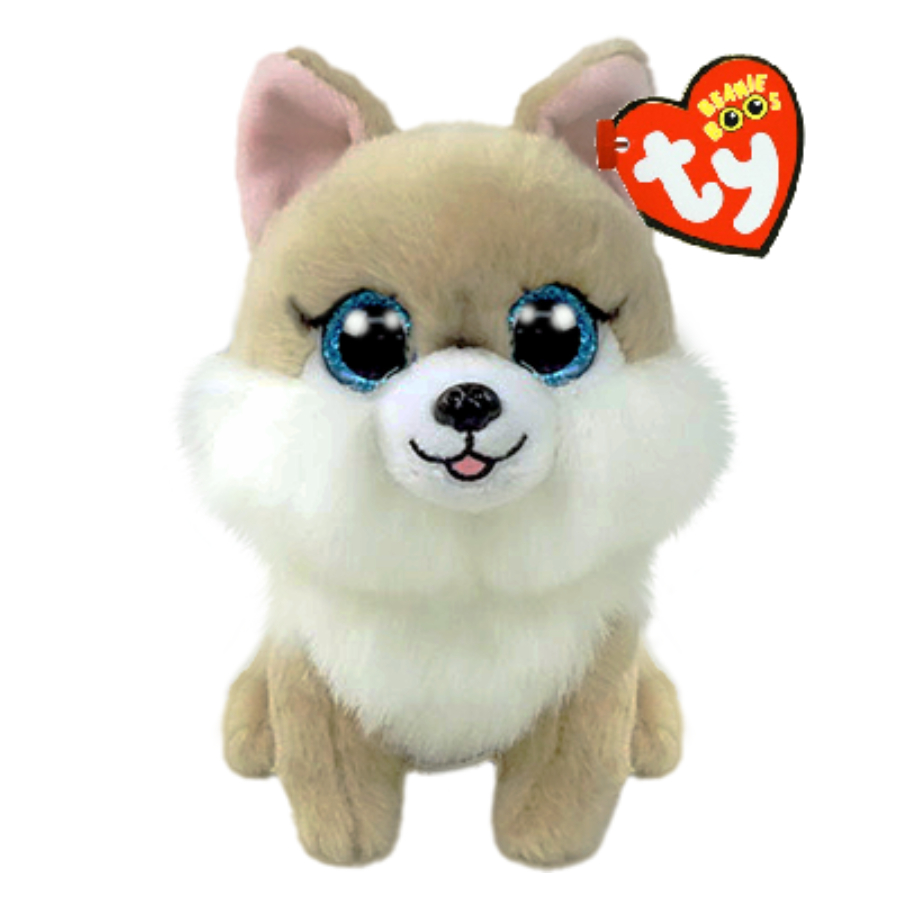 Ty Beanie Boos Regular Plush Honeycomb Tan Dog