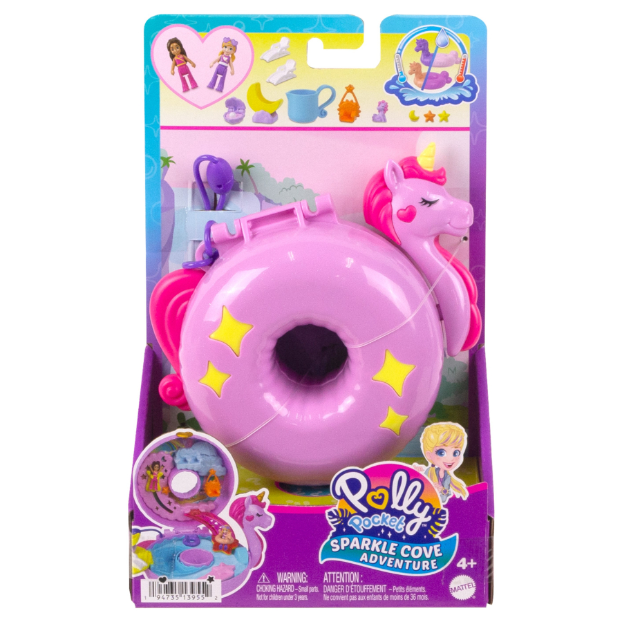 Polly Pocket On The Go Fun Playset Assorted