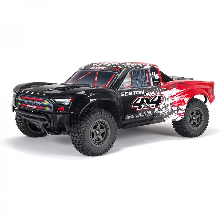 Arrma Radio Control 1:10 Senton BLX Short Course Truck 4X4 3S Red RTR