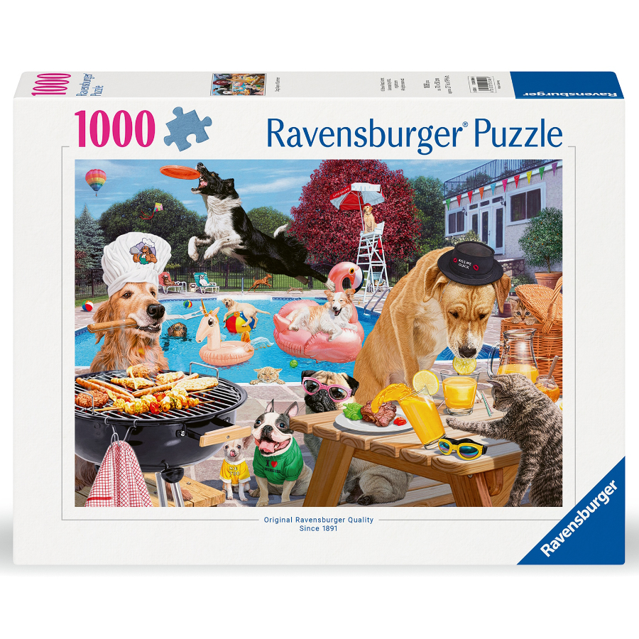 Ravensburger Puzzle 1000 Piece Dog Days Of Summer SF