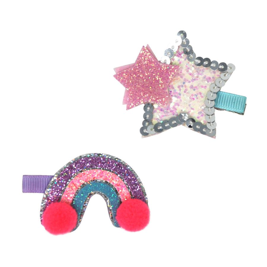 Star Light Hairclip Set Assorted