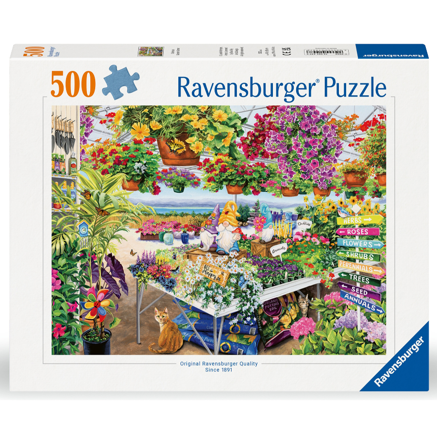 Ravensburger Puzzle 500 Piece Glorious Garden Center
