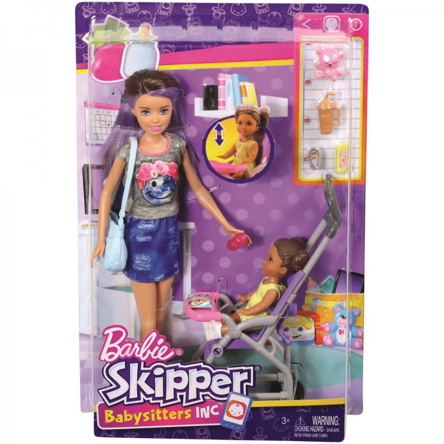 Barbie Sisters Babysitter Playset Assorted