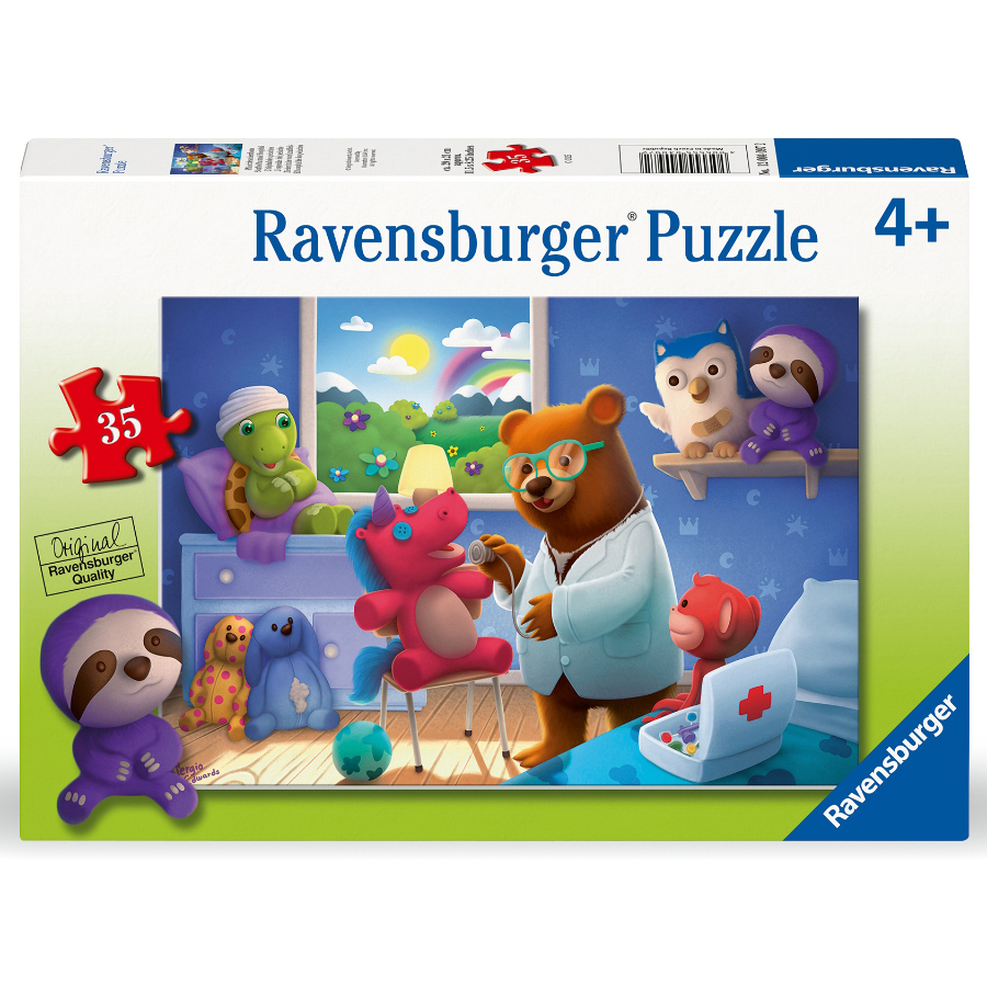 Ravensburger Puzzle 35 Piece Stuffed Animal Hoapital | Toys | Casey's Toys