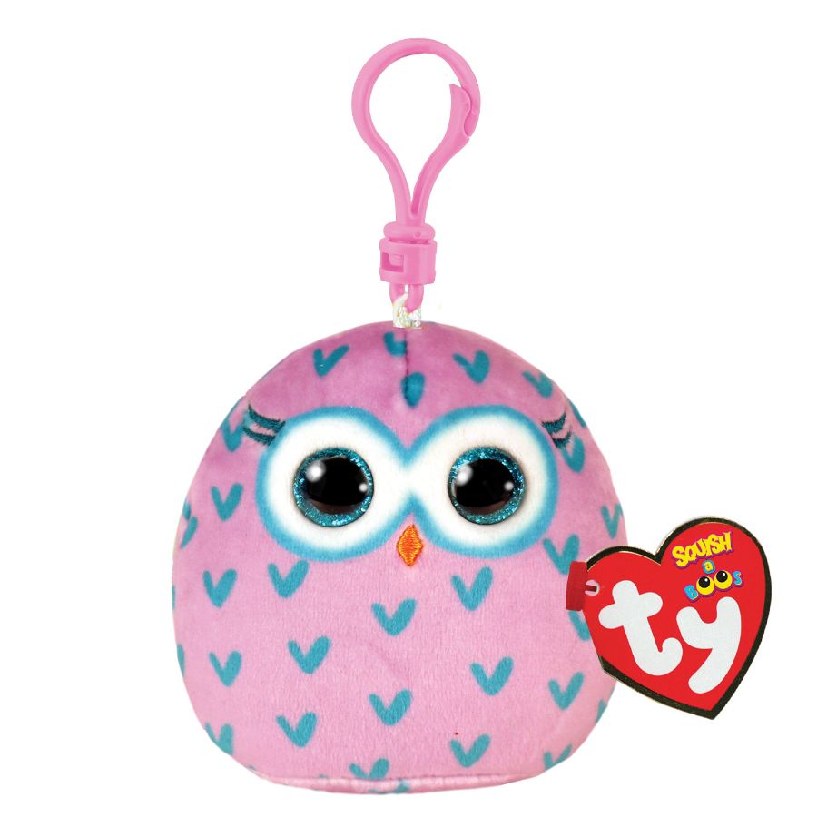 Beanie Boos Squish A Boo Clips Winks Owl