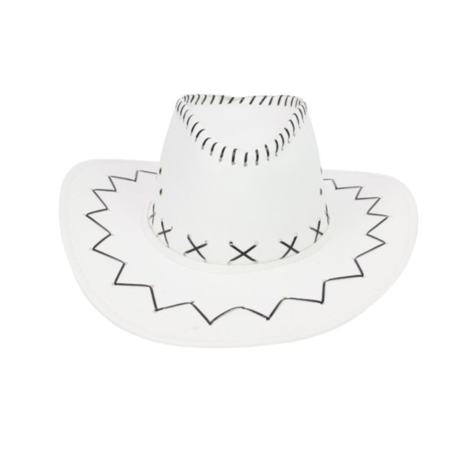 Cowboy Hat White