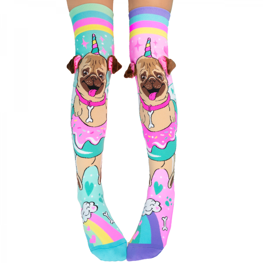 Madmia Socks Pug With Ears