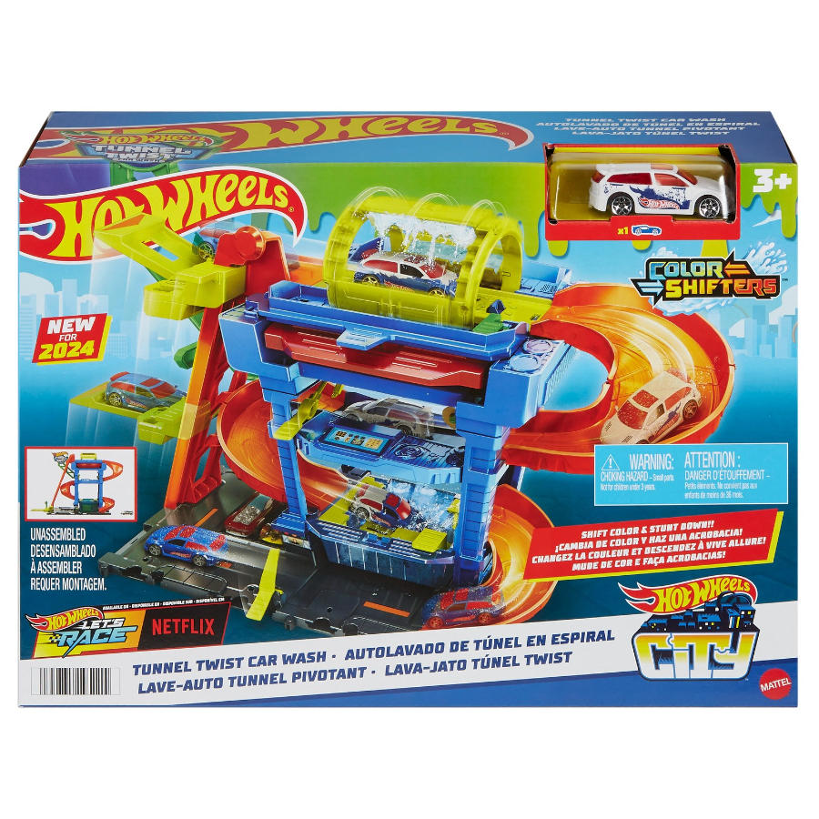 Hot Wheels City Tunnel Twist Car Wash
