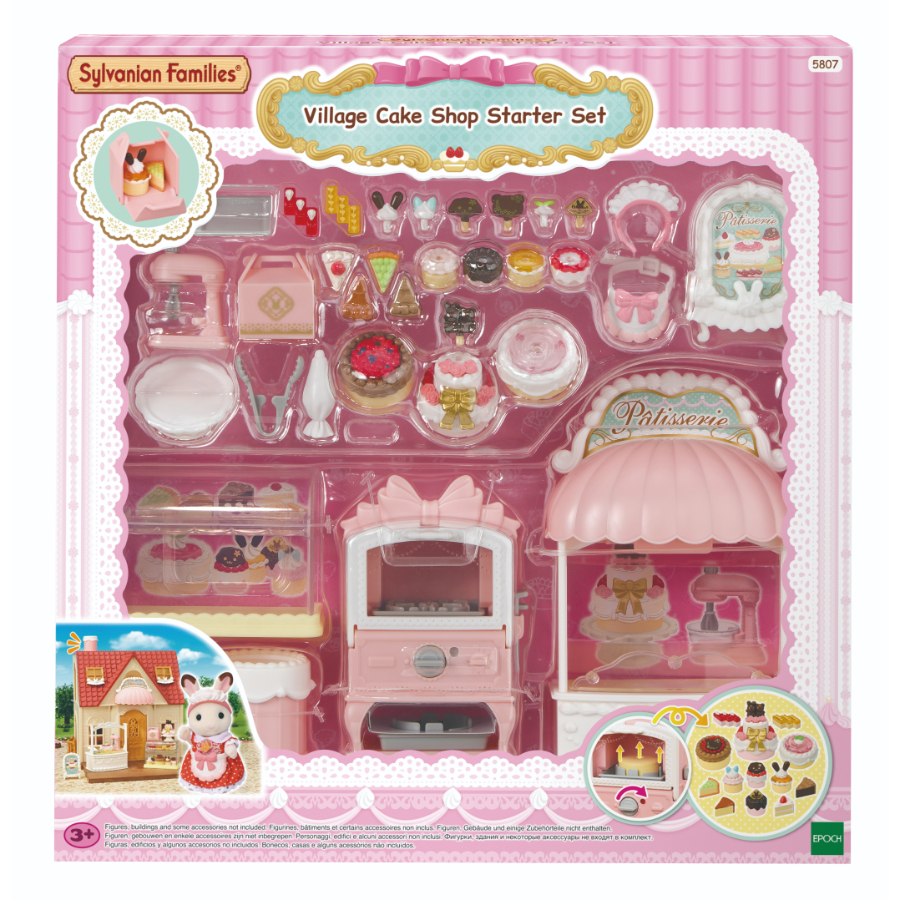 Sylvanian Families Village Cake Shop Starter Set