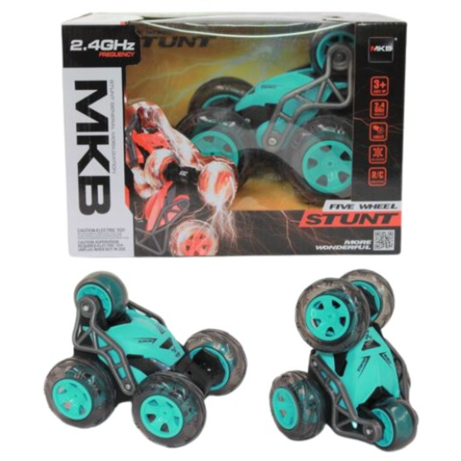 Radio Control Twisting 5 Wheel Stunt Car Assorted