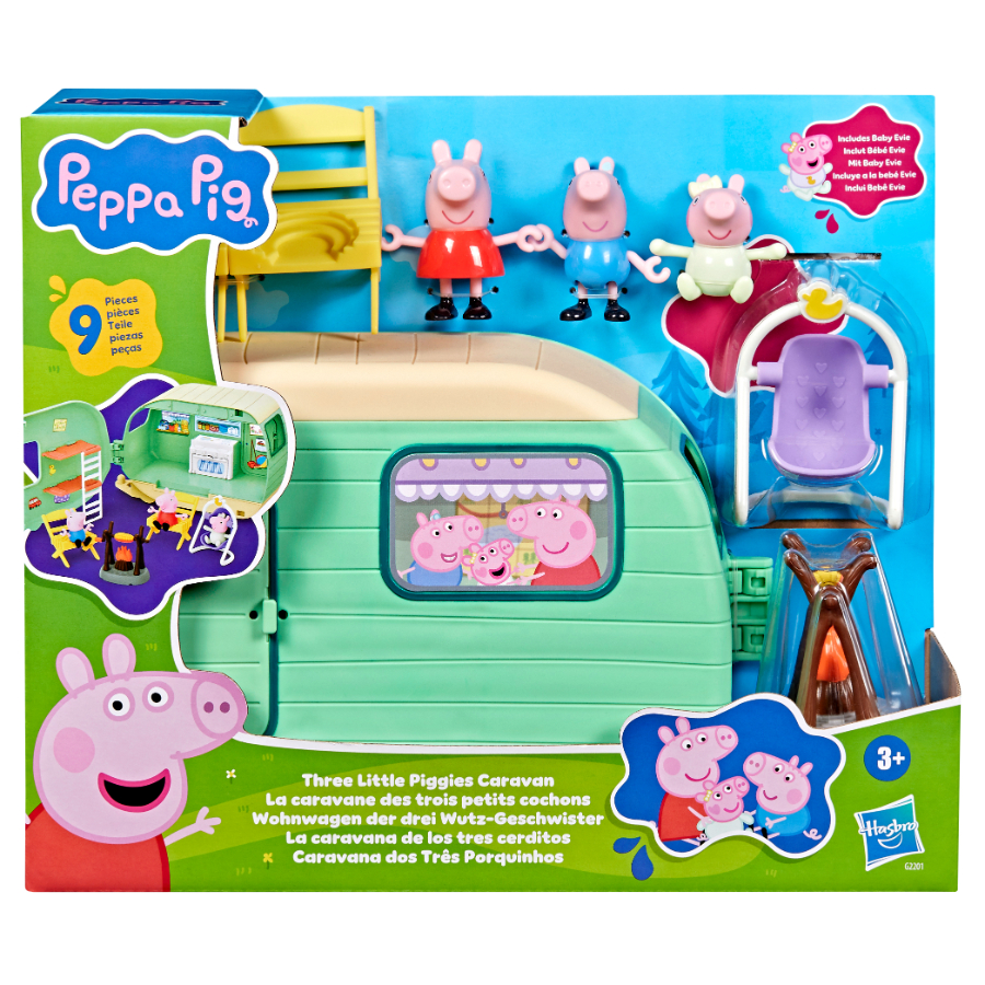 Peppa Pig Three Little Piggies Caravan