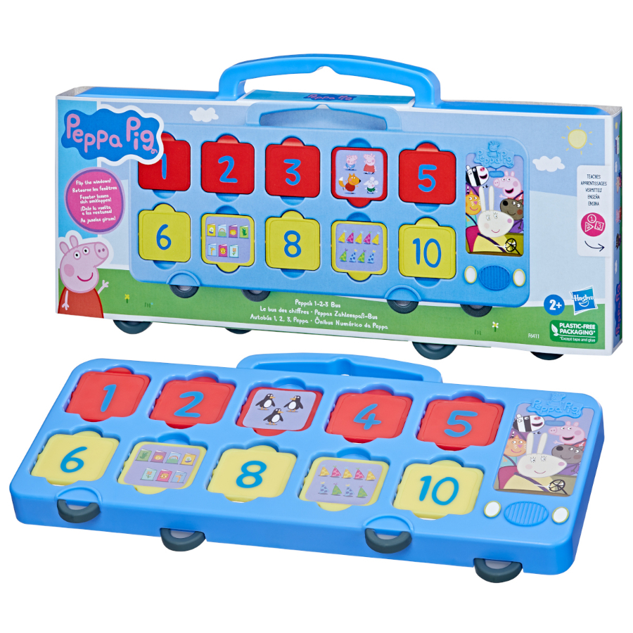 Peppa Pig 123 Interactive Bus