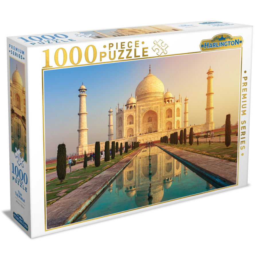 Harlington 1000 Piece Puzzle Taj Mahal