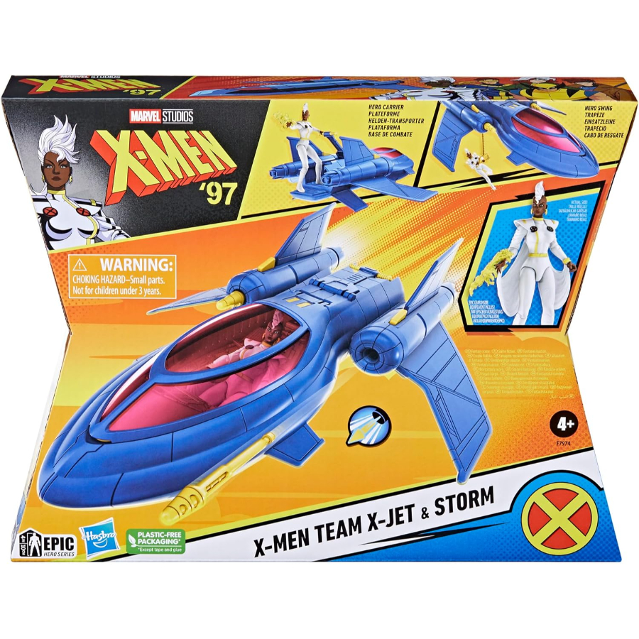 X-Men 97 X-Jet & 4 Inch Storm Action Figure
