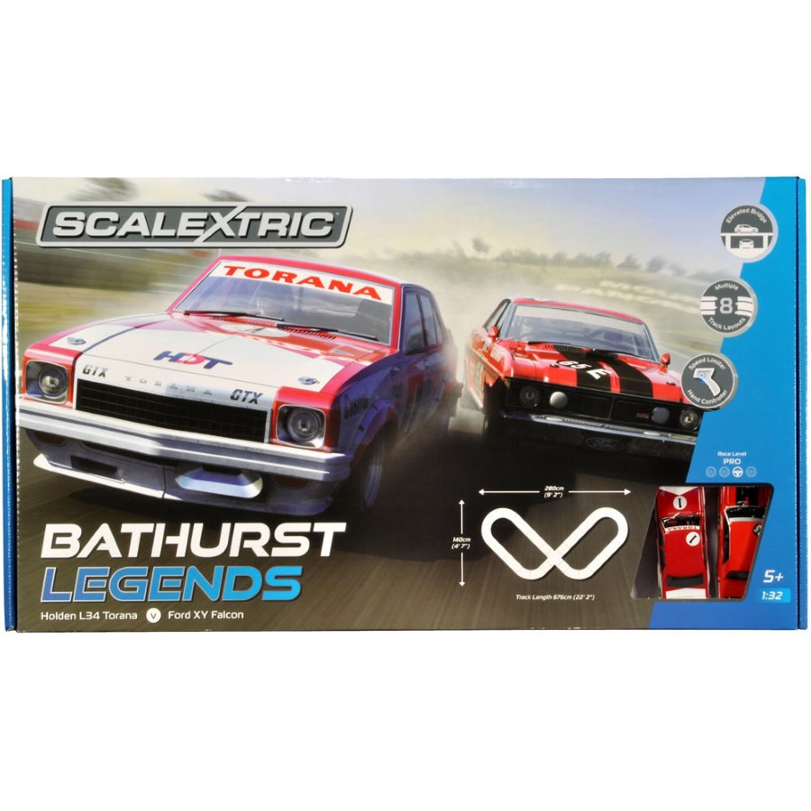 Scalextric Slot Car Set Bathurst Legends