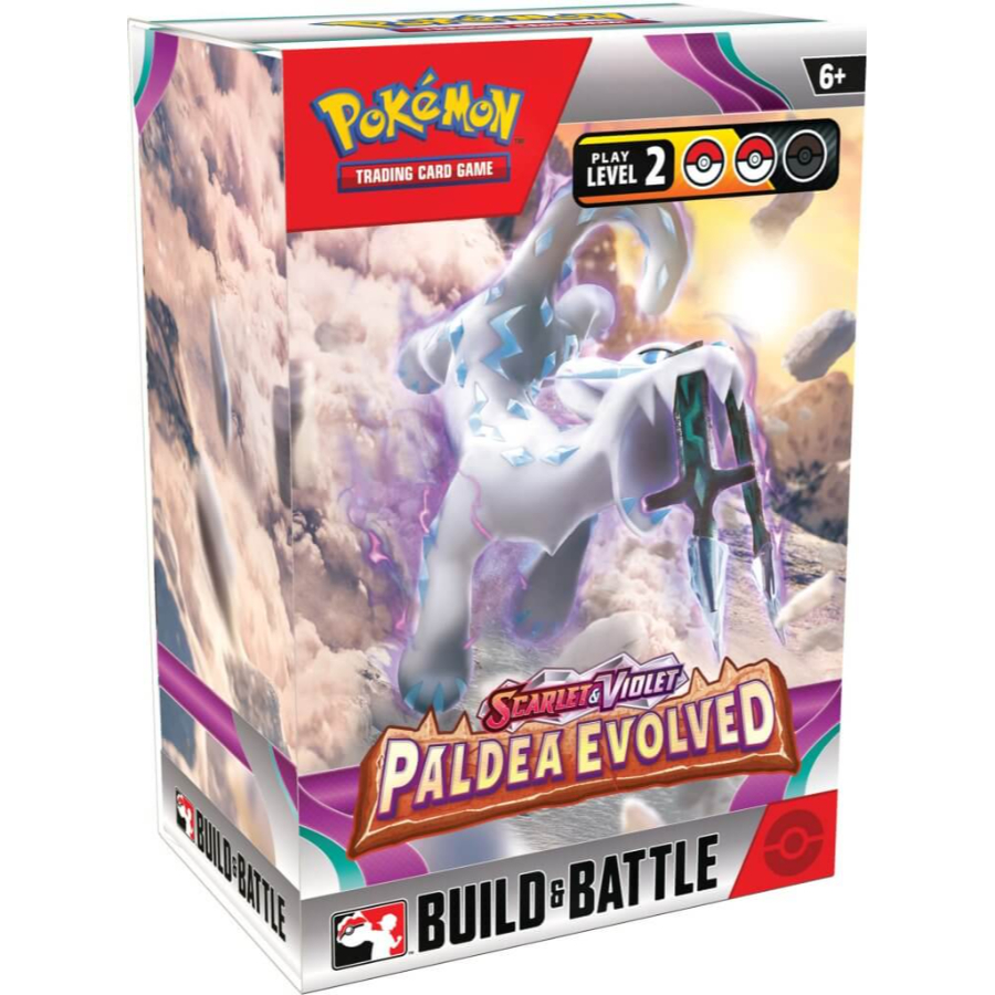 Pokemon TCG Scarlet & Violet Paldea Evolved Build & Battle Box