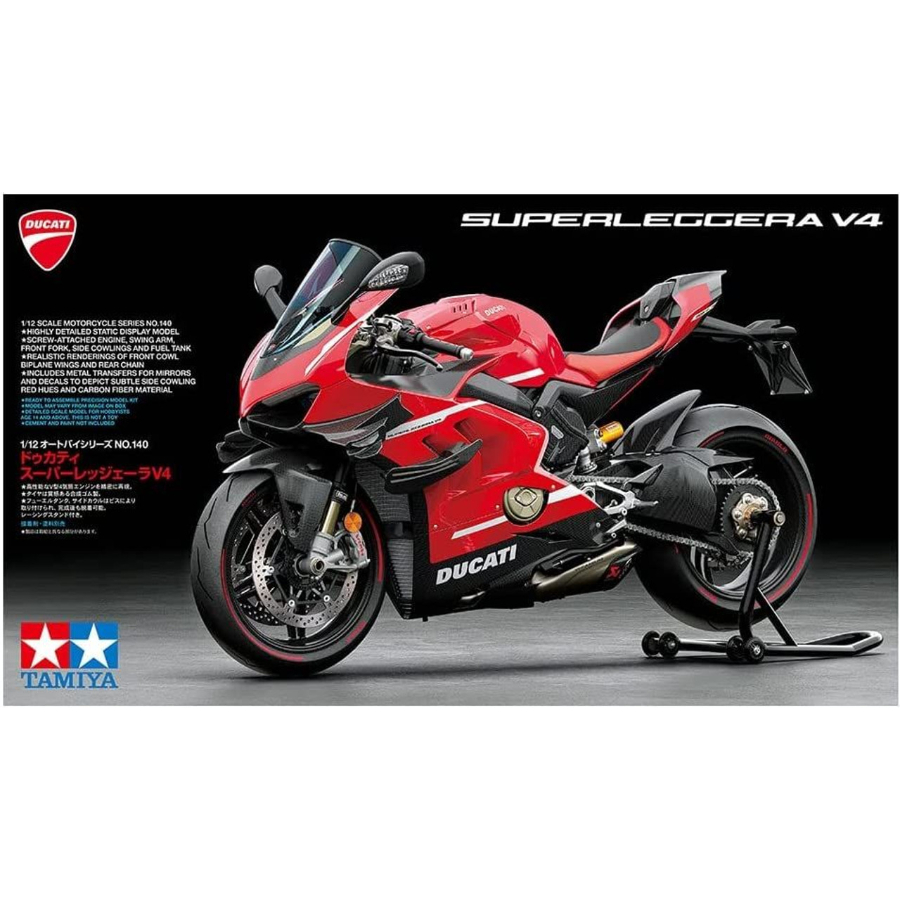 Tamiya Model Kit 1:12 Ducati Superleggera V4
