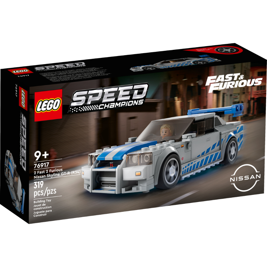 LEGO Speed Champions 2 Fast 2 Furious Nissan Skyline GT-R