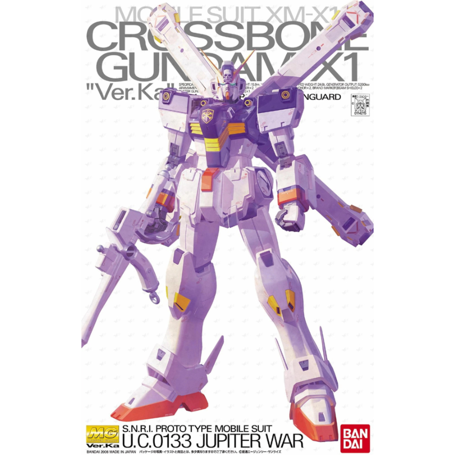 Gundam Model Kit 1:100 MG Crossbone Gundam X-1 Ver Ka