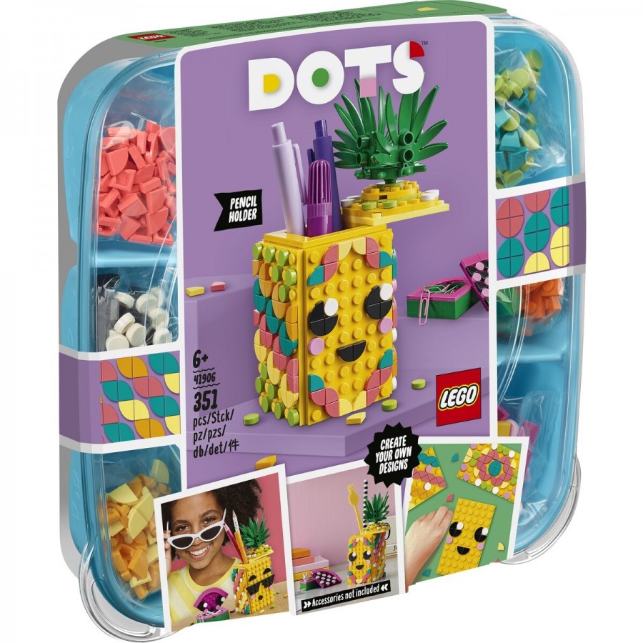 LEGO DOTS Pineapple Pencil Holder