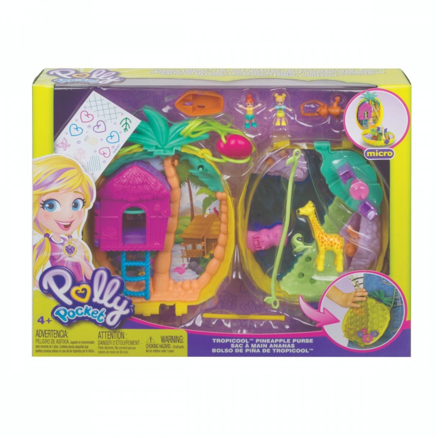 Polly Pocket Large Wearable Compact Assorted