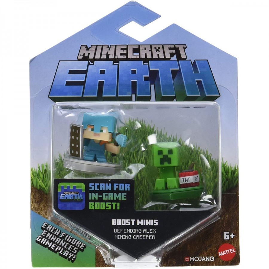 Minecraft Smart Mini Figure 2 Pack Assorted