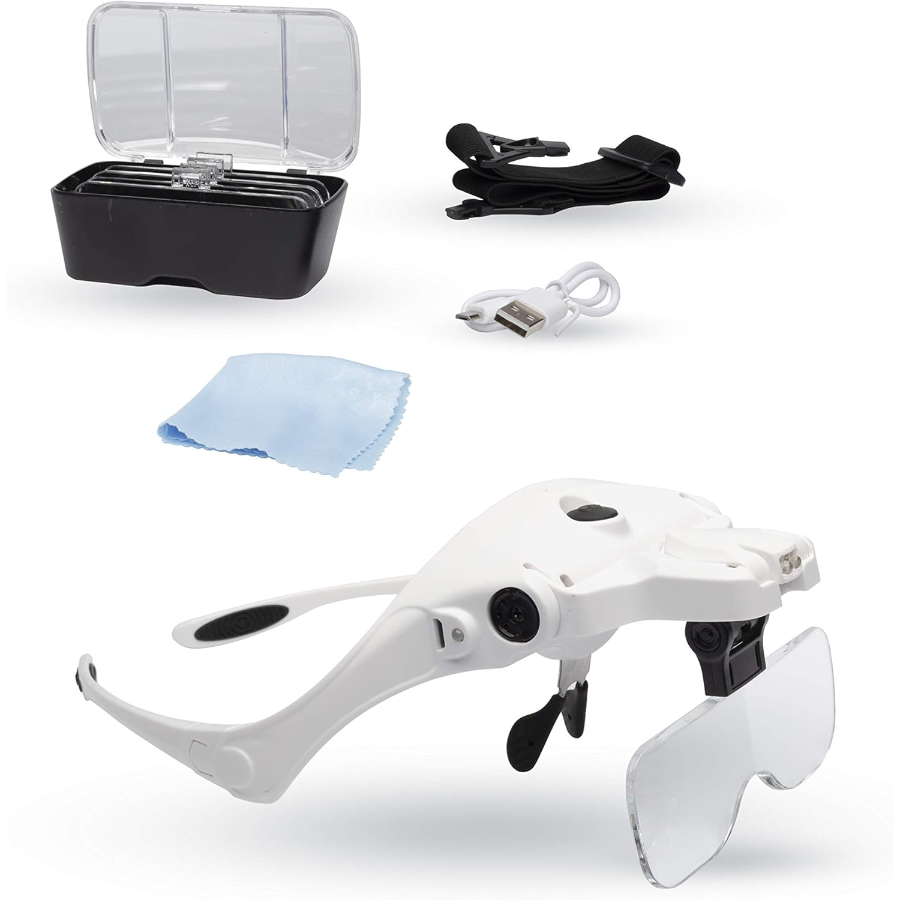 Lightcraft Magnifier Spectacles & Headband
