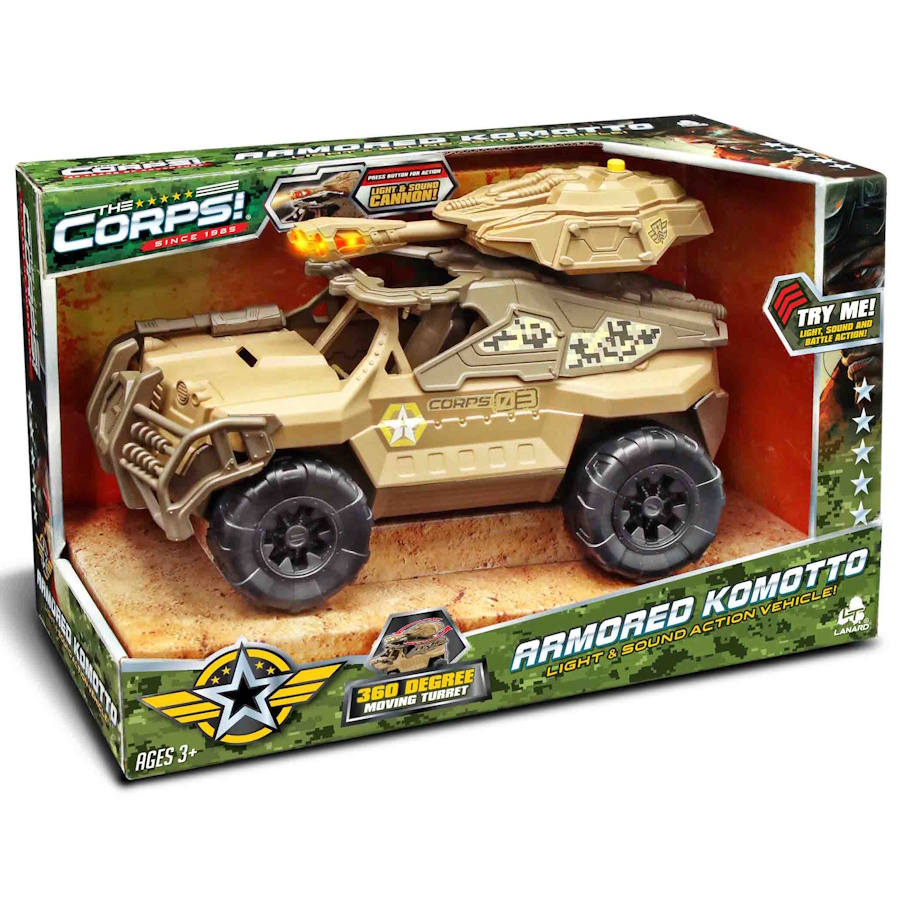 The Corps Armored Komotto Jeep With Lights & Sounds