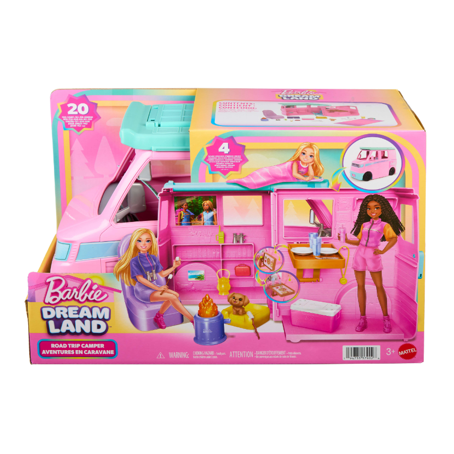 Barbie Road Trip Camper & Accessories