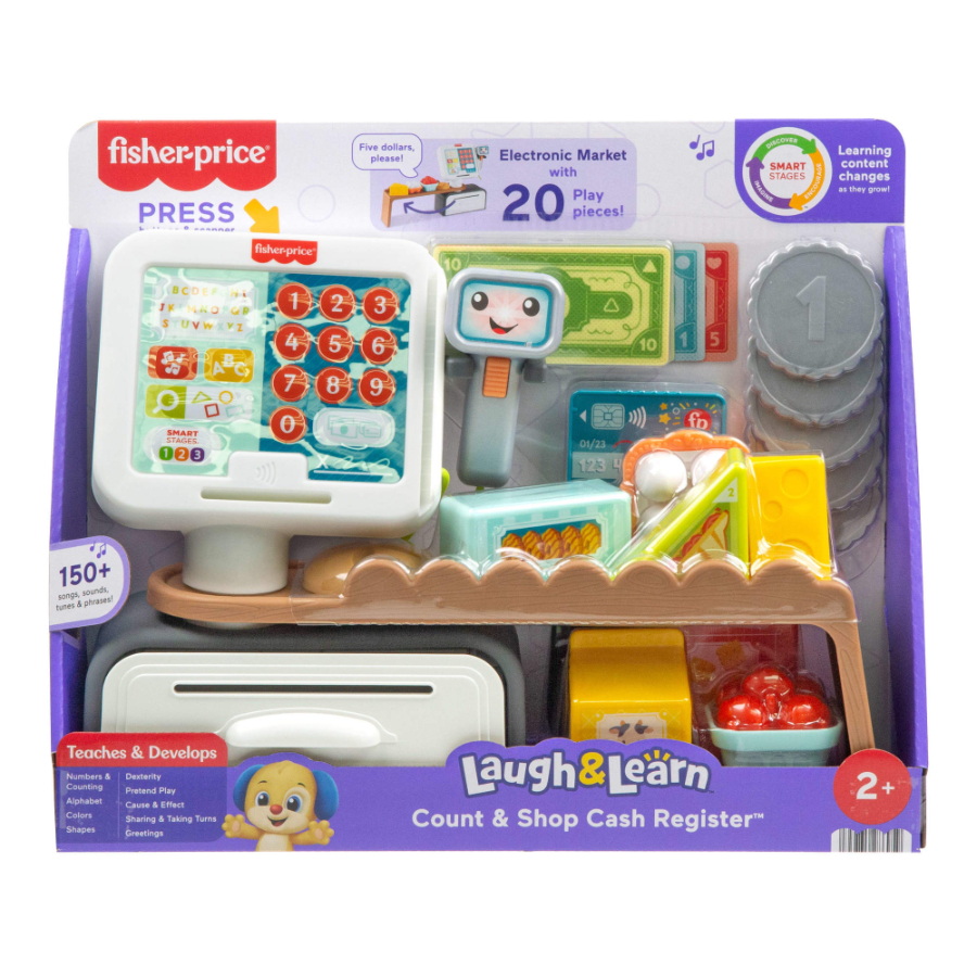 Fisher Price Laugh & Learn Shop Scan & Learn Cash Register