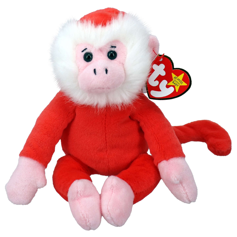 Ty Beanie Boos Regular Plush Foster Monkey