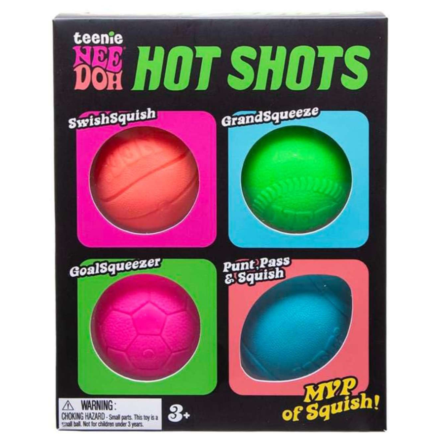 Schylling Needoh Hot Shots Teenie Multi-Pack