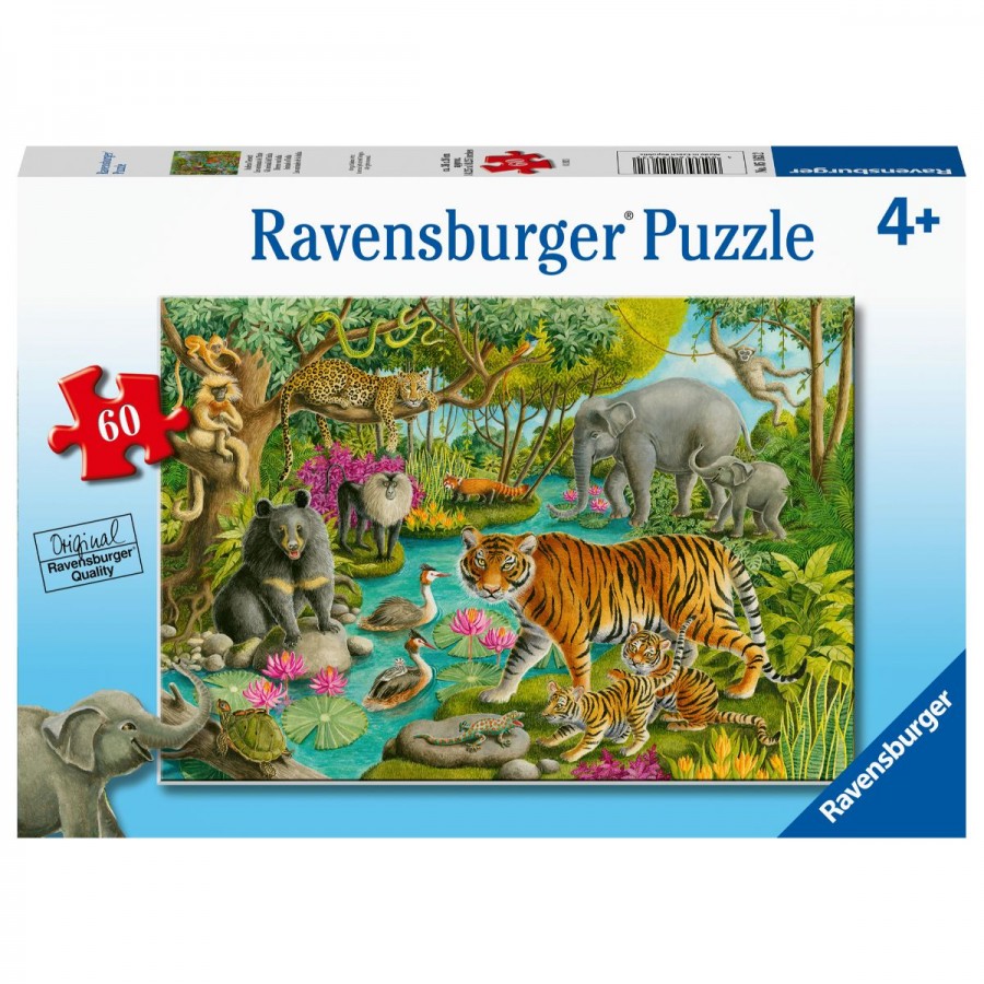Ravensburger Puzzle 60 Piece Animals Of India
