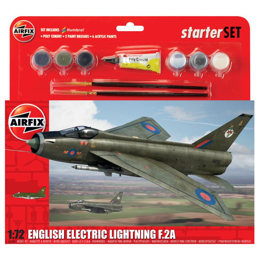 Airfix Starter Kit 1:72 English Electric Lightning F2A