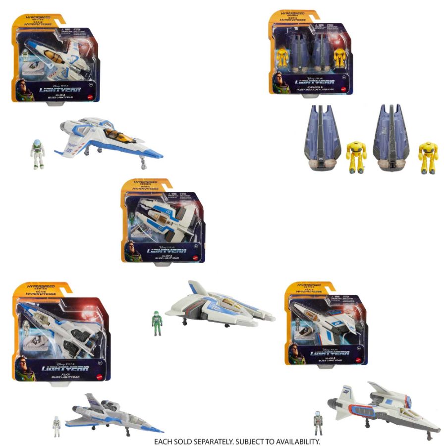 Disney Lightyear Hyperspeed Series Vehicle & Figure Assorted