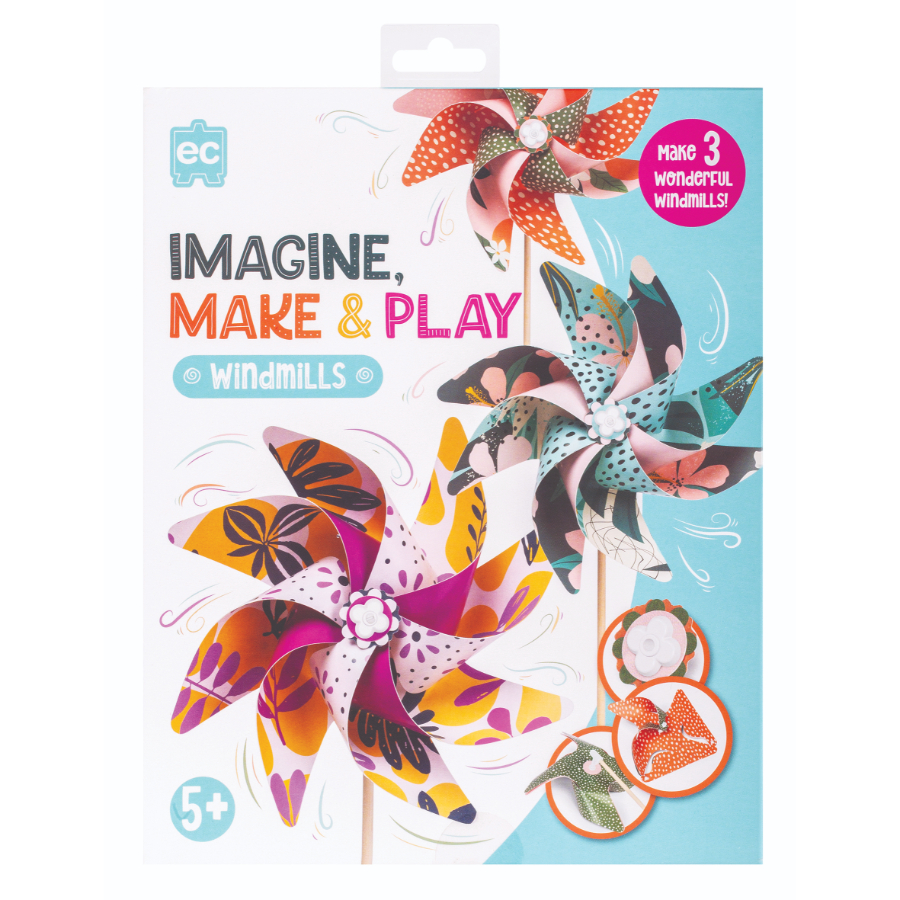 Imagine Make & Play Wonderful Windmills