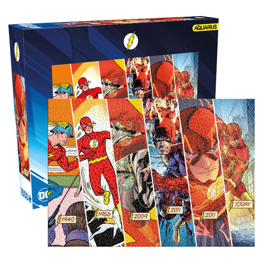 DC Comics The Flash Timeline 1000 Piece Puzzle