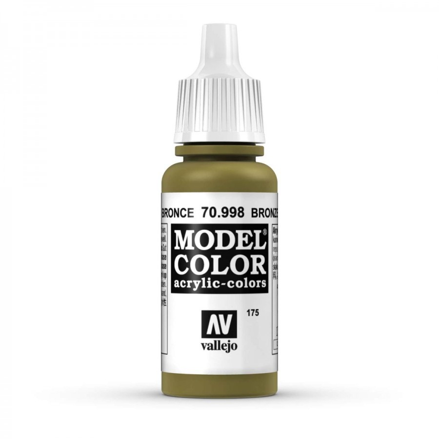 Vallejo Acrylic Paint Model Colour Metallic Bronze 17-18ml