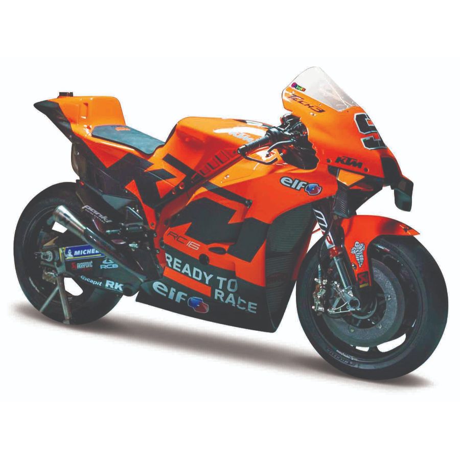 Maisto Diecast 1:18 Moto GP 2021 Tech3 KTM Factory Petrucci Lecuona