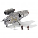 Star Wars Micro Galaxy Squadron Deluxe Razor Crest Vehicle & Figures