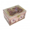 Musical Jewel Box Foil Fairy Butterfly