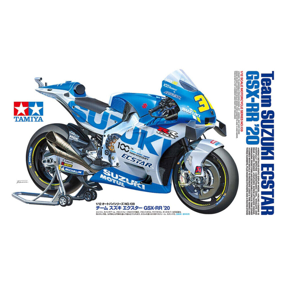 Tamiya Model Kit 1:12 Team Suzuki Ecstar GSX-RR 20