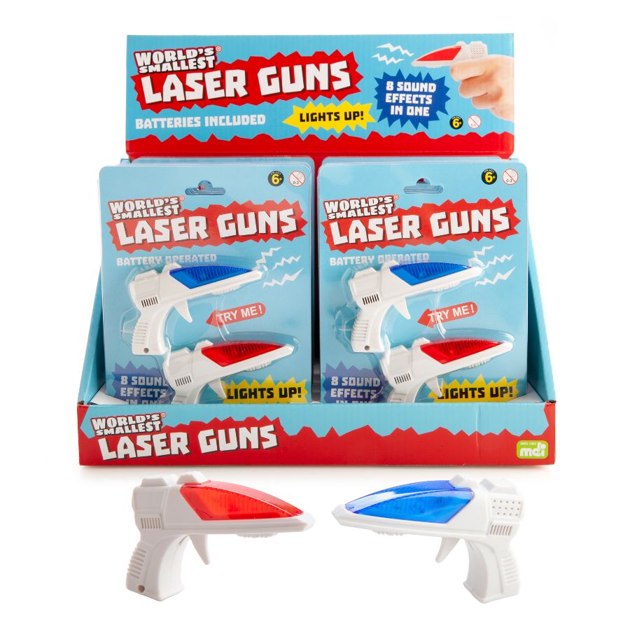 Worlds Smallest Pocket Laser Guns Two Pack