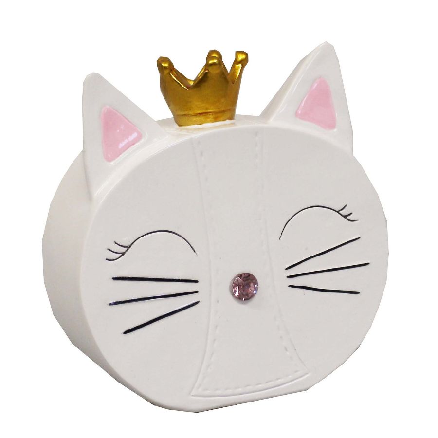 Money Box Round Cat