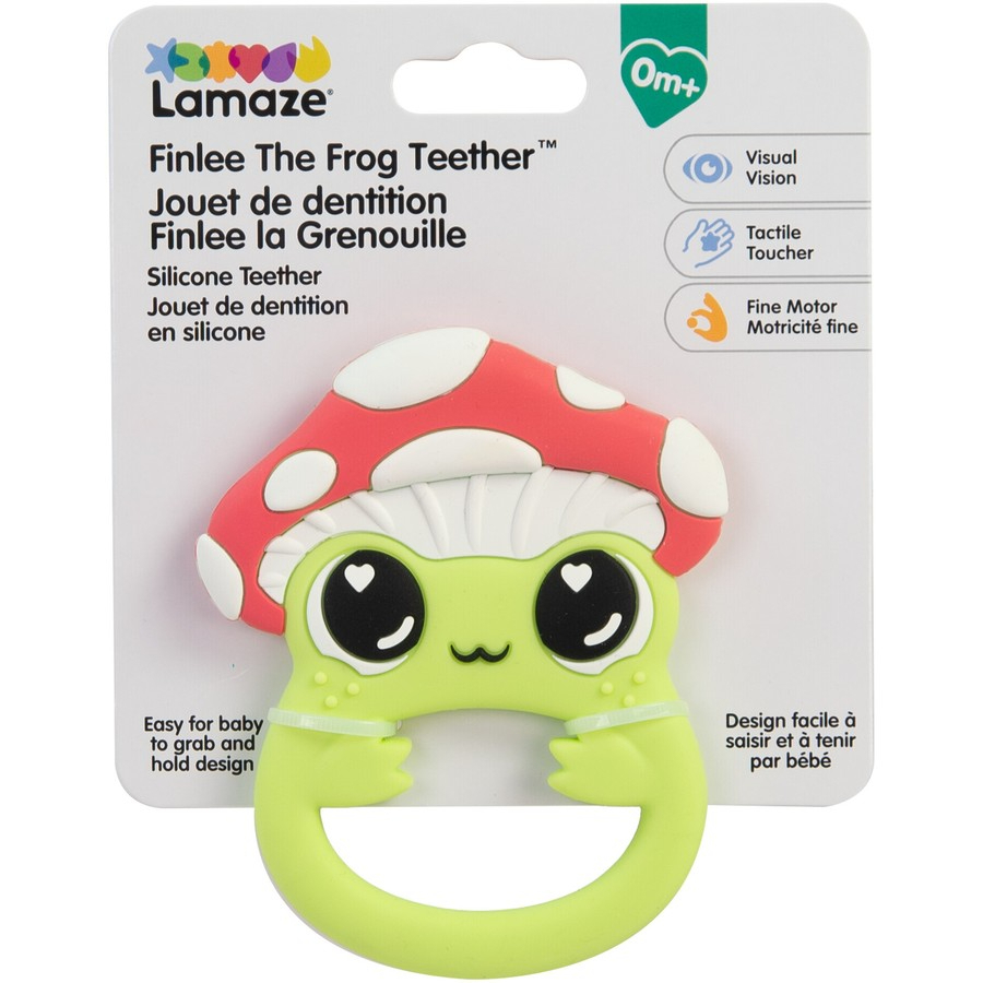 Lamaze Finlee The Frog Silicone Teether