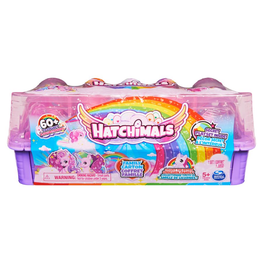 Hatchimals Families Family Adventures Egg Carton Unicorn Family