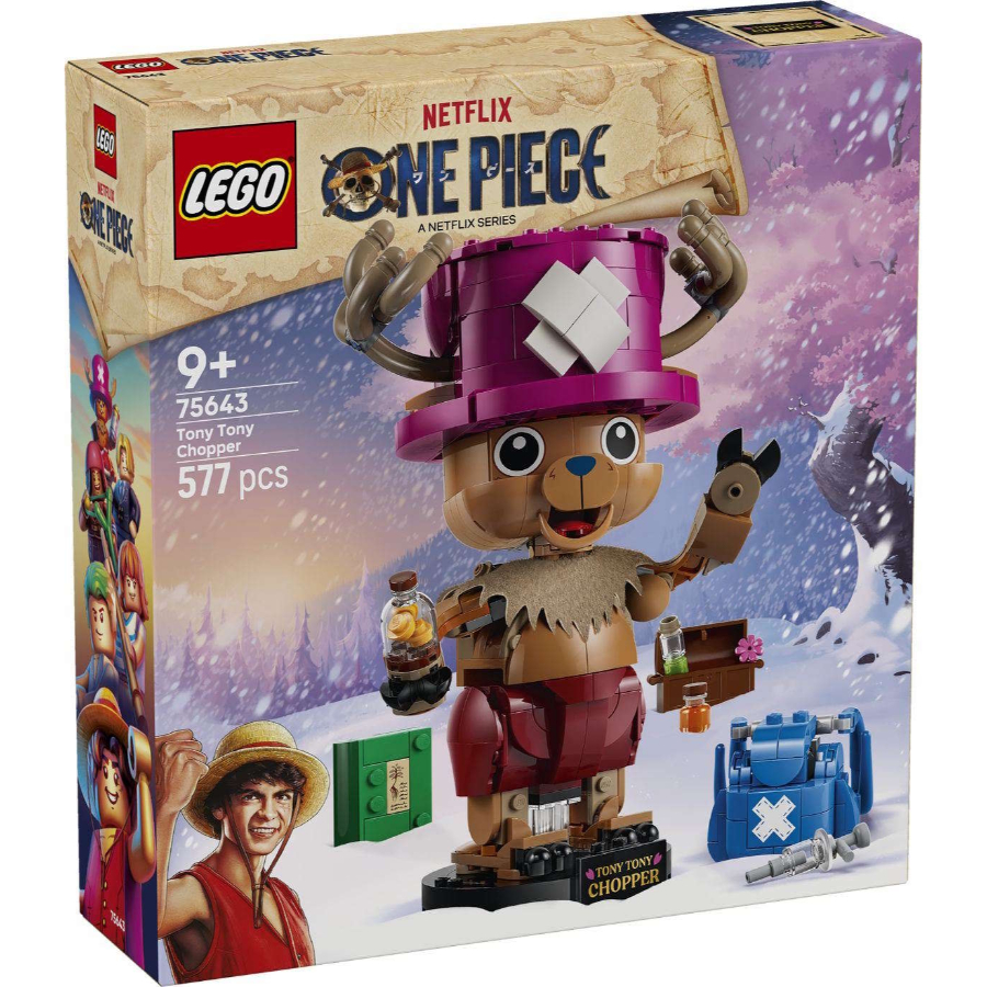 LEGO One Piece Chopper Brick Built