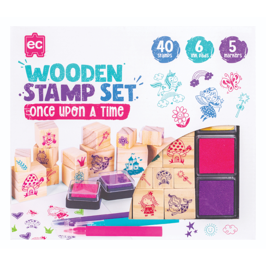 Wooden Stamp Set Once Upon A Time